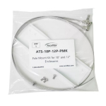 AccelTex ATS-00056 Pole Mount Kit for 10" and 12" Wide Enclosures (1)