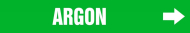Accuform CRPK142SSD French Pipe Marker: Argon (0)