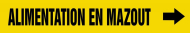 Accuform CRPK544STC French Pipe Marker: Alimentation En Mazout (0)