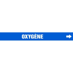 Accuform CRPK557SSA French Pipe Marker: Oxygène (0)