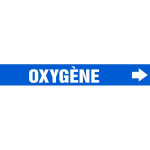Accuform CRPK557SSH French Pipe Marker: Oxygène (0)
