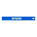 Accuform CRPK557STA French Pipe Marker: Oxygène (1)