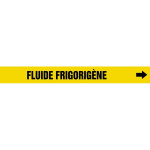 Accuform CRPK598SSA French Pipe Marker: Fluide Frigorigène (0)