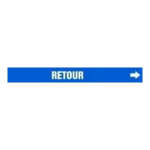 Accuform CRPK615SSH French Pipe Marker: Retour (1)