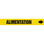 Accuform CRPK689SSH French Pipe Marker: Alimentation (0)