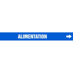Accuform CRPK693SSA French Pipe Marker: Alimentation (0)