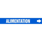 Accuform CRPK693SSH French Pipe Marker: Alimentation (0)