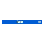 Accuform CRPK724SSH French Pipe Marker: Event (1)