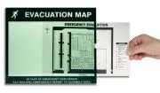 Accuform DTA237 Emergency Evacuation Signs Map Holders: In Case Of Emergency (1)