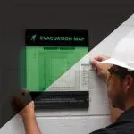 Accuform DTA240 Evacuation Map Holder 2 (2)