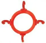 Accuform FBC110 Traffic Cone Accessories: Cone Chain Holder Kit (2)