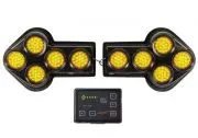 Accuform FLW214 Traffic Control:Two-Piece Directional Arrow Boards (1)