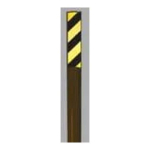 Accuform FMK835ORBU Marker Stakes with Stickers (2)
