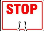 Accuform FRFBC761 Cone Top Warning Signs (1)