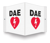 Accuform FRPSP609 Projection Signs: AED (0)