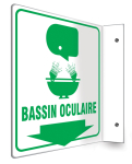 Accuform FRPSP702 Projection Safety Sign: Eye Wash (0)