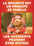 Accuform FRPST164 Safety Posters: Safety Is A Family Value - Accidents Are Avoidable (0)