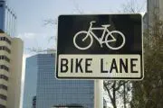 Accuform FRR679RA Bicycle & Pedestrian Sign: Bike Lane (1)