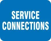 Accuform FRR953RD Railroad Clamp Sign: Service Connections (1)