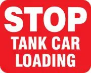 Accuform FRR958RD Railroad Clamp Sign: Stop - Tank Car Unloading (2)