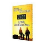 Accuform FRSCK105 Digi-Day Electronic Safety Scoreboards: Because Safety Matters __ Days Accident Free (1)