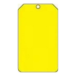 Accuform FRTSS102CTM Scaffold Status Safety Tag: Caution- This Scaffold Does Not Meet Federal/State OSHA Specifications (2)