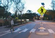 Accuform FRW107 Blinker Pedestrian Crossing Sign (2)
