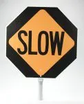 Accuform FSP154 Paddle Signs: 18-in. Aluminum With Steel Handle (1)