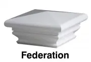 Accuform HSF283 Frame Post & Hardware Post Caps: Federation (1)