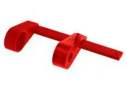 Accuform KDD502 Blind Flange Lockout (Pipe Size 3-3/4" - 10-3/4") (2)