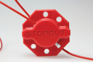 Accuform KDD636 STOPOUT Twist 'n Lock Cinch Lockout Hasp (0)