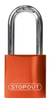 Accuform KDL672OR STOPOUT Anodized Aluminum Padlocks (0)