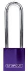 Accuform KDL673PR STOPOUT Anodized Aluminum Padlocks (0)