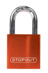 Accuform KDL682OR STOPOUT Anodized Aluminum Padlocks (0)