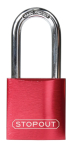 Accuform KDL683RD STOPOUT Anodized Aluminum Padlocks (0)