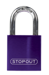 Accuform KDL693PR STOPOUT Anodized Aluminum Padlocks (0)