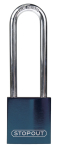 Accuform KDL695BU STOPOUT Anodized Aluminum Padlocks (0)