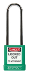 Accuform KDL817GN STOPOUT Plastic Body Aluminum Padlocks With Hardened Steel Shackle (0)