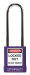 Accuform KDL883PR STOPOUT Plastic Body Aluminum Padlocks With Hardened Steel Shackle (0)