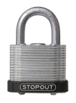 Accuform KDL905BK STOPOUT Laminated Steel Padlocks (0)