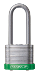Accuform KDL907GN STOPOUT Laminated Steel Padlocks (0)