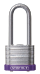 Accuform KDL907PR STOPOUT Laminated Steel Padlocks (0)