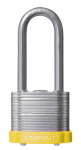 Accuform KDL907YL STOPOUT Laminated Steel Padlocks (0)