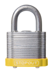 Accuform KDL943YL STOPOUT Laminated Steel Padlocks (0)