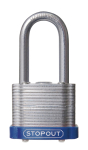 Accuform KDL944BU STOPOUT Laminated Steel Padlocks (0)