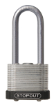 Accuform KDL968BK STOPOUT Laminated Steel Padlocks (0)