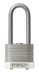 Accuform KDL968WT STOPOUT Laminated Steel Padlocks (0)