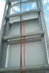 Accuform KLB468 Bilingual Ladder Shield OSHA Danger Wrap: Confined Space (2)