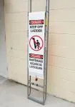 Accuform KLB763 Ladder Shield OSHA Danger Wrap: Keep Off Ladder (1)