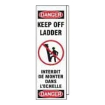 Accuform KLB767 Ladder Shield OSHA Danger Wrap: Keep Off Ladder (1)